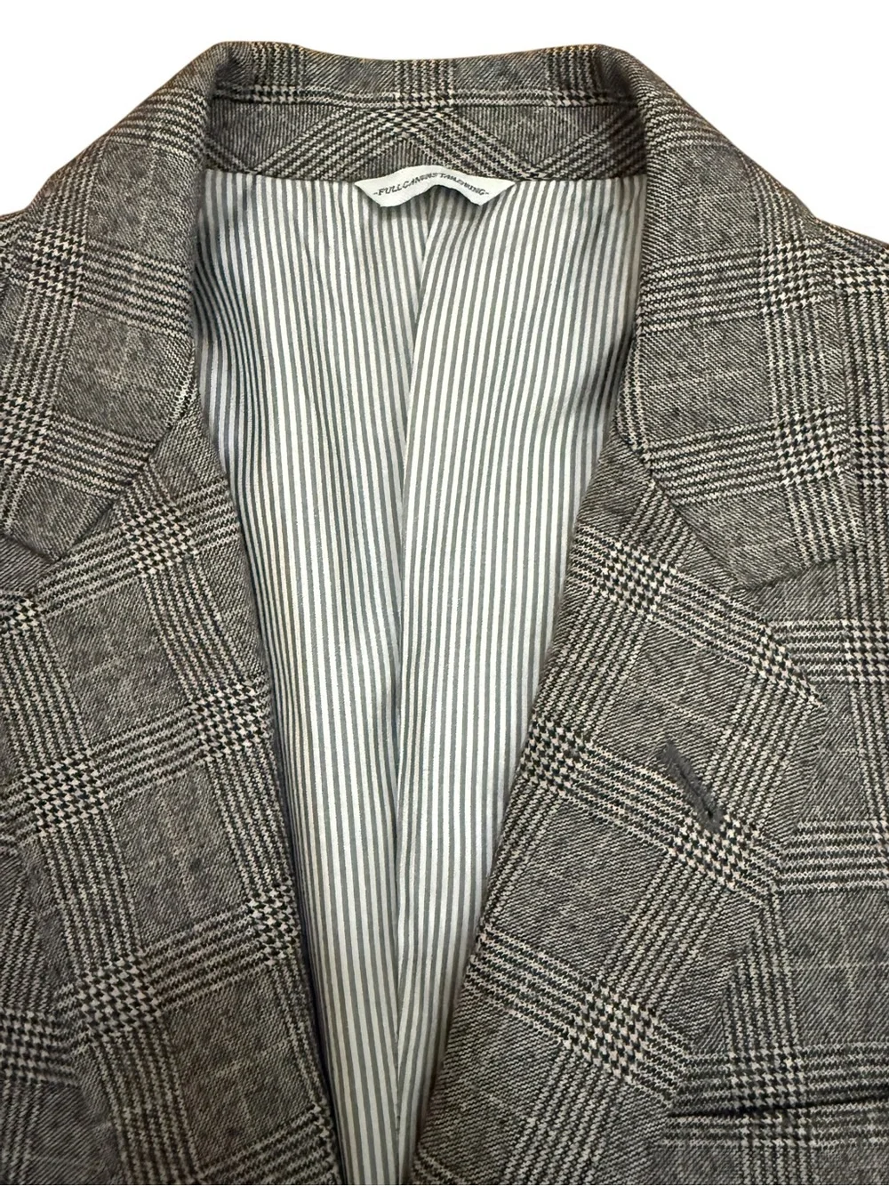 Men's Grey Glen Plaid Sport Coat - Refined Tailored Blazer